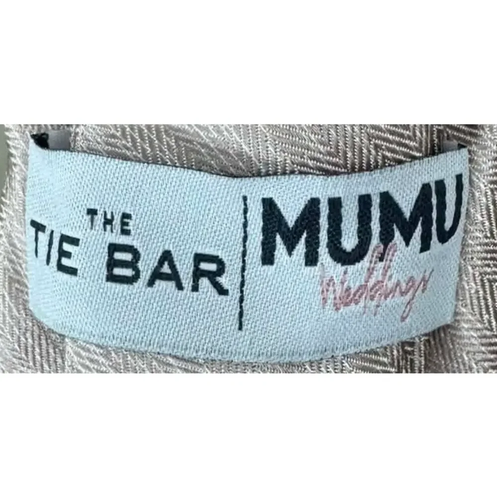 The Tie Bar Desert Solid Silk Skinny Tie - Wedding & Formal